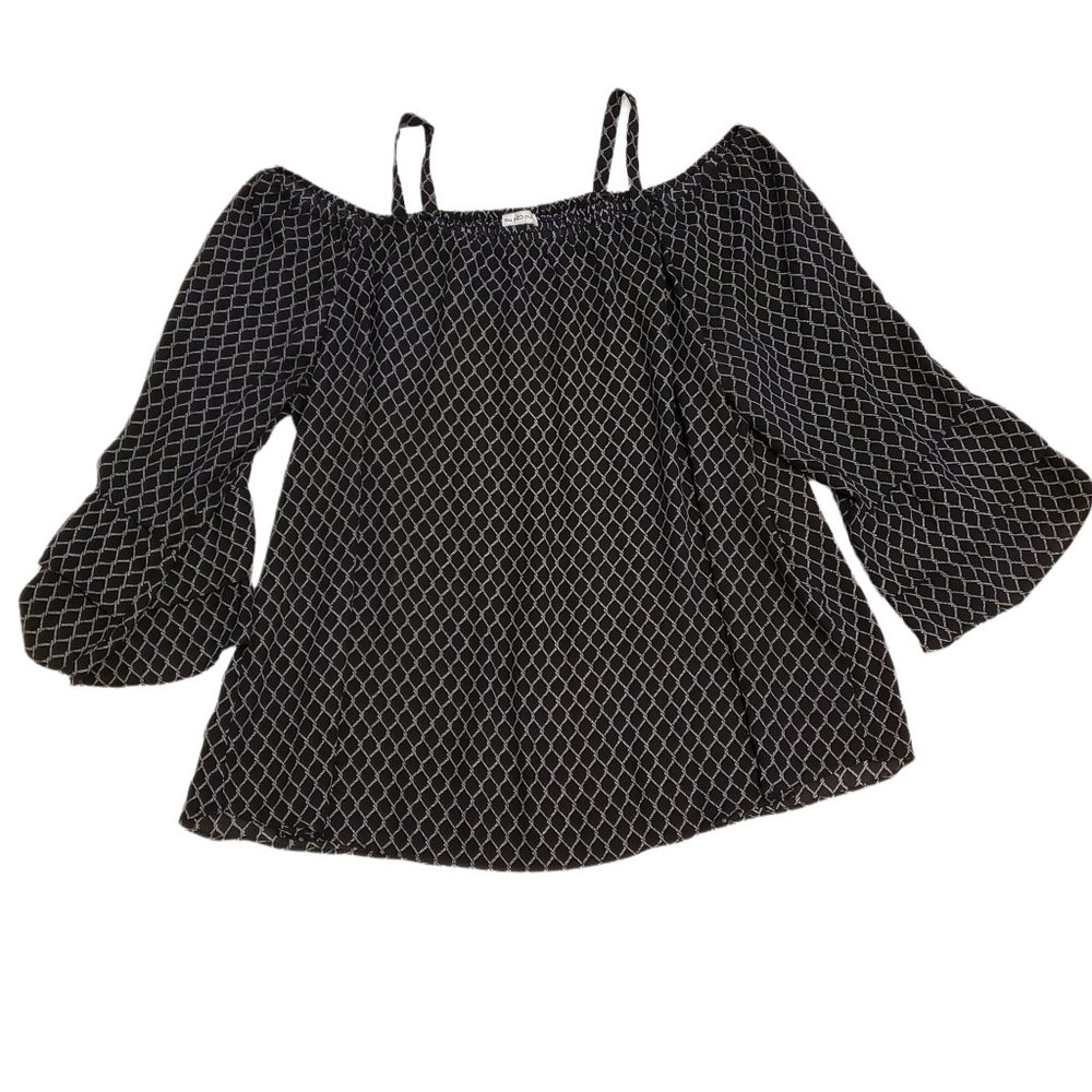 Sioni Off The Shoulder Blouse with Spaghetti Straps